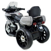 MEGA MOTOR  TURYSTYCZNY  NA AKUMULATOR , LAKIER, ŚWIATŁA/ HLW1688