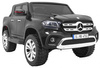 Mercedes Benz X-Class dla dzieci Czarny Pickup + Pilot + Napęd 4x4