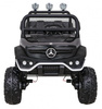 Mercedes Benz Unimog dla dzieci Czarny + Terenowy 4x4