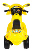 Motorek Trójkołowy BJX-088 elektryczny dla najmłodszych Żółty + Dźwięki + Światła