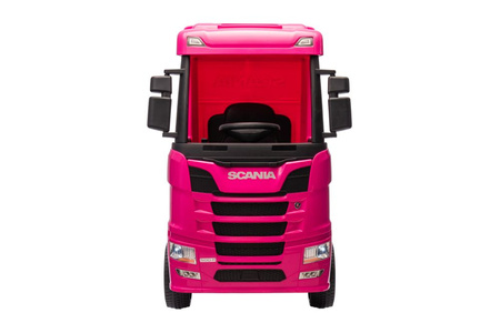 Auto Na Akumulator Scania 500R HL698  Różowe 4x4