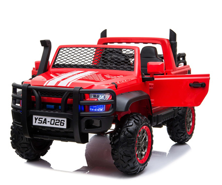 MEGA DZIP 4X4, MIĘKKIE KOŁA EVA, MIĘKKIE SIEDZENIE, PANEL, FULL OPCJA /YSA026