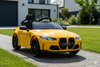 Auto Na Akumulator Bmw M4 Zółte