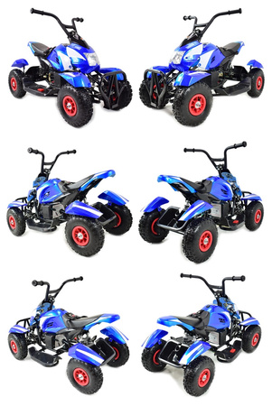 MEGA WIELKI QUAD, METALOWA KONSTRUKCJA, AMORTYZATORY, POMPOWANE KOŁA, LAKIER,GAZ W  MANETCE, MIĘKKIE SIEDZENIE/6688