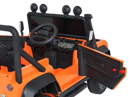 Pojazd Land Rover Defender 110 SVX Concept Pomarańczowy