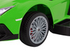 Jeździk, Pchaczyk Lamborghini Aventador SV Zielony