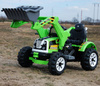 MOCNY TRAKTOR Z ŁYŻKĄ KINGDOM 12V  DWIE PRĘDKOŚCI/JS328A