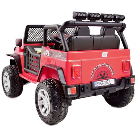 WIELKI DZIP 4X4  ROUGH SPEED, FUNKCJA BUJANIA, WALIZKA, MIĘKKIE KOŁA/XMX-617