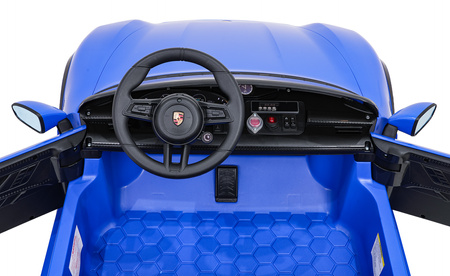 Pojazd Porsche Taycan Turbo S Niebieski