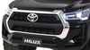 Toyota Hilux na akumulator dla dzieci Czarny Pickup + Napęd 4x4 + Pilot