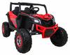 Buggy UTV-MX na akumulator dla dzieci Czerwony + Napęd 4x4 + Pilot + Audio LED + Schowek + EVA + Wolny Start