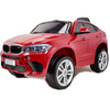 ORYGINALNE BMW X6M   W NAJLEPSZEJ WERSJI, MIĘKKIE SIEDZENIE, PILOT 2.4 GHZ, LAKIER/ 2199