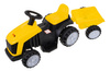 Traktor z Przyczepą Żółty