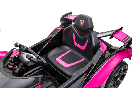 Samochód Na Akumulator Lamborghini GT  HL528 Rózowy
