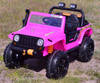 MEGA JEEP 4 SPEED  DLA DZIECKA I DLA RODZICA  4x4, DO 100 kg - STEROWANIE TELEFONEM, WALIZKA - HIT/XB1118