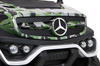 Mercedes Benz Unimog dla dzieci Lakier Moro + Napęd 4x4 + Pilot + Bagażnik + Wolny Start + Radio MP3 + LED