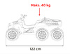 Pojazd Quad Sport TX ATV Czarny