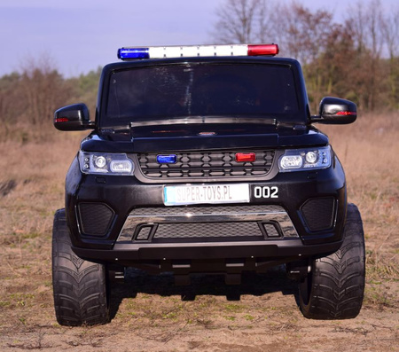 JEEP POLICJA 4X4 Z  AMORTYZATORAMI, PILOT,  REDUKTOR/ XMX-601-1