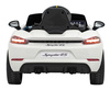 Pojazd Porsche Spyder RS 718 Biały sportowy samochód