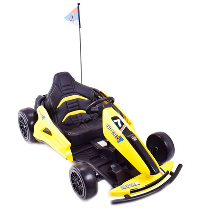 SZYBKI  GOKART SPEED 7  NA AKUMULATOR 12 V, HAMULEC SUPER MOC/A035-555P