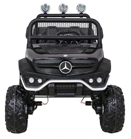 Mercedes Benz Unimog dla dzieci Czarny + Terenowy 4x4