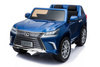 Lexus LX570 Lakierowane Autko dla 2 dzieci Niebieski  SUV + Pilot