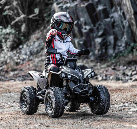 ORYGINALNY QUAD CAN AM MAVERICK 4X4, PILOT, AMORTYZATORY, PASY BEZPIECZEŃSTWA/DK-CA002
