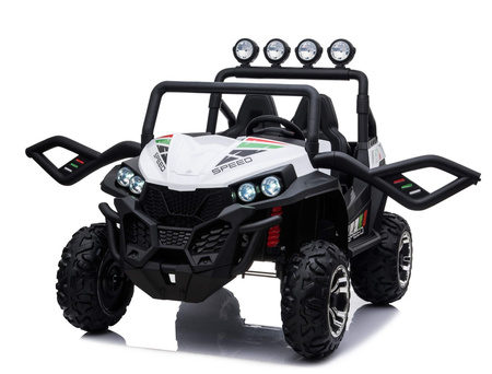 MEGA BUGGY 4X4  2x12V SPEED NEW DLA 2 DZIECI, MĘKKIE KOŁA, MIĘKKIE SIEDZENIA/S2588