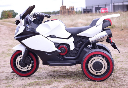 DUŻY MOTOR ŚCIGACZ  STRONG 2 EXCLUSIVE, ŚWIECĄCE KOŁA/DLX518
