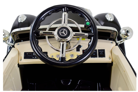 MERCEDES  RETRO TYP 540K DLA DZIECKA I DLA RODZICA, MIĘKKIE KOŁA EVA, MIĘKKIE SIEDZENIE,  FULL OPCJA/A200