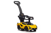 Lamborghini QLS-996T Ride-on With Pusher Yellow