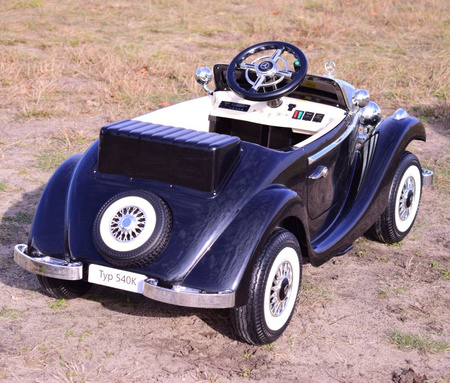 MERCEDES  RETRO TYP 540K DLA DZIECKA I DLA RODZICA, MIĘKKIE KOŁA EVA, MIĘKKIE SIEDZENIE,  FULL OPCJA/A200