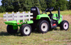 SUPER TRAKTOR BLOW - NA AKUMULATOR Z PRZYCZEPĄ, MIĘKKIE KOŁA, MIEKKIE SIEDZENIE, PILOT/XMX611