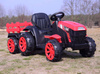 WIELKI TRAKTOR NA AKUMULATOR Z PRZYCZEPĄ "POWER 06", MIĘKKIE SIEDZENIE/WH-777