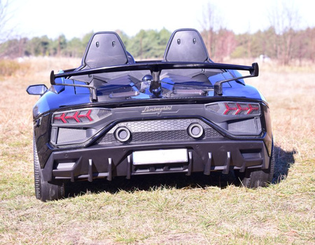 LICENCJONOWANY LAMBORGHINI AVENTADOR SVJ DLA 2 DZIECI FUNKCJA DRIFTU - LAKIER SUPER JAKOŚĆ, MIĘKKIE SIEDZENIE, MIĘKKIE KOŁA/SX2028
