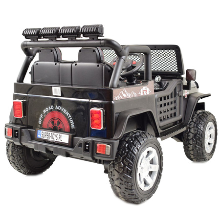 WIELKI DZIP 4X4  ROUGH SPEED, FUNKCJA BUJANIA, WALIZKA, MIĘKKIE KOŁA/XMX-617