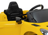 Pojazd Porsche Spyder RS 718 Żółty samochód sportowy