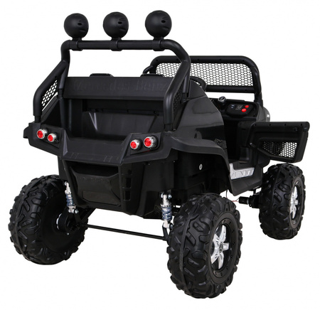 Mercedes Benz Unimog dla dzieci Czarny + Terenowy 4x4