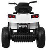 Quad ATV Air na akumulator dla dzieci Biały + Koła pompowane + Radio MP3 + Wolny Start