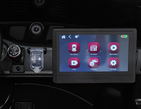 Pojazd Porsche 911 GT3 STRONG MP4 Czarny