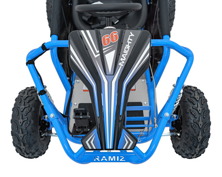 Pojazd Gokart Elektryczny MAIGHTY Niebieski