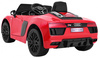 Audi R8 Spyder na akumulator Lakier Czerwony + Pilot