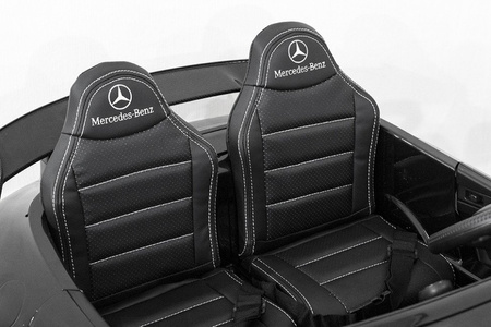MERCEDES DWUOSOBOWY GT R 4x4,  MIĘKKIE KOŁA EVA, MIĘKKIE SIEDZENIE  FULL OPCJA, LAKIER/HL289