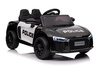 Audi R8 Policja na akumulator dla dzieci + Pilot + EVA + Wolny Start + MP3 LED