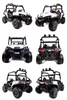 MEGA BUGGY UTV DLA 2 DZIECI, 4 SILNIKI, MIĘKKIE SIEDZENIE, MIĘKKIE KOŁA/7988-HIGH