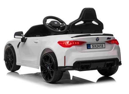 ORYGINALNE BMW M4, MIĘKKIE KOŁA, MIĘKKIE SIEDZENIE,FULL OPCJA/SX2418