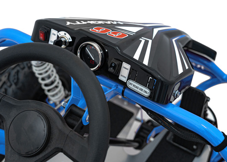 Pojazd Gokart Elektryczny MAIGHTY Niebieski