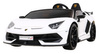 Lamborghini SVJ DRIFT dla 2 dzieci Biały + Funkcja driftu + Pilot
