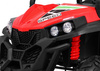 Terenowe Grand Buggy Lift dla dzieci Czerwony + Napęd 4x4 + Pilot + Bagażnik + Radio MP3 + LED