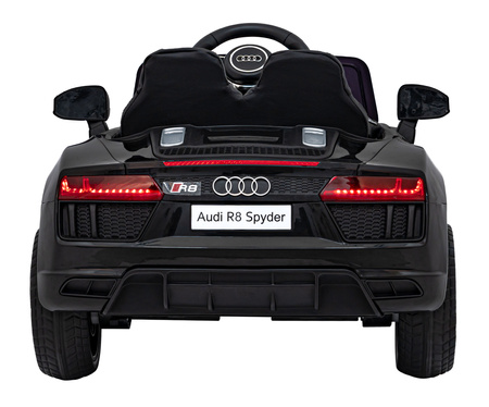 Audi R8 Policja na akumulator dla dzieci + Pilot + EVA + Wolny Start + MP3 LED